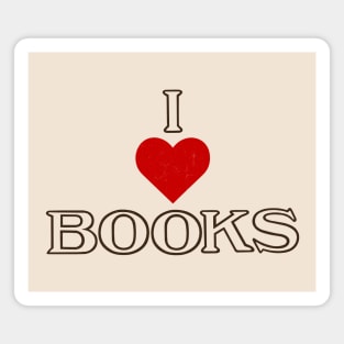 I love Books Magnet